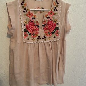 THML embroidered top